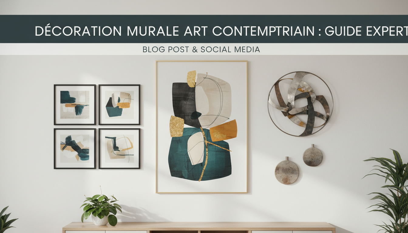 Décoration murale art contemporain : Guide expert