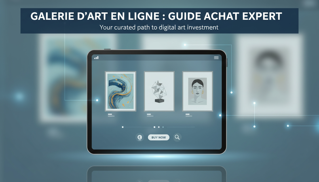 Galerie d’art en ligne : Guide Achat Expert