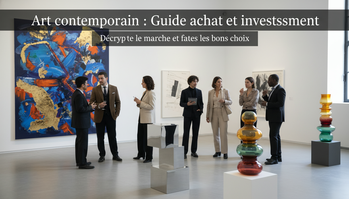 Art contemporain : Guide achat et investissement