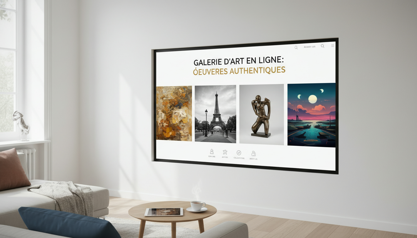 Galerie d’art en ligne : Œuvres authentiques