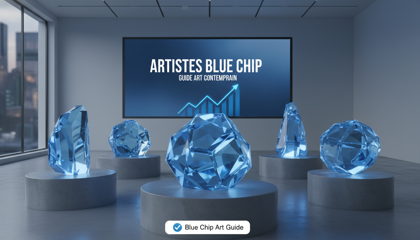 Artistes blue chip : Guide art contemporain