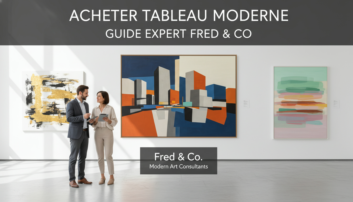 Acheter Tableau Moderne : Guide Expert King Fred