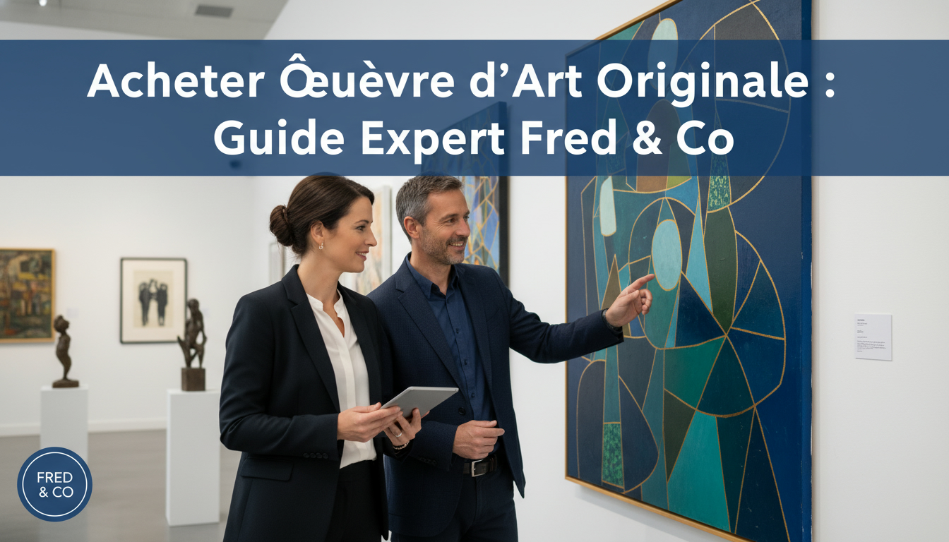 Acheter Œuvre d’Art Originale : Guide Expert King Fred