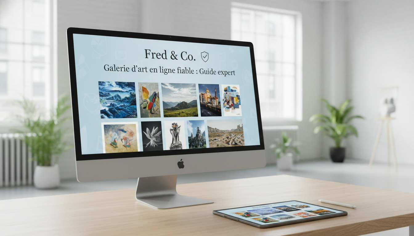 Galerie d’art en ligne fiable : Guide expert King Fred