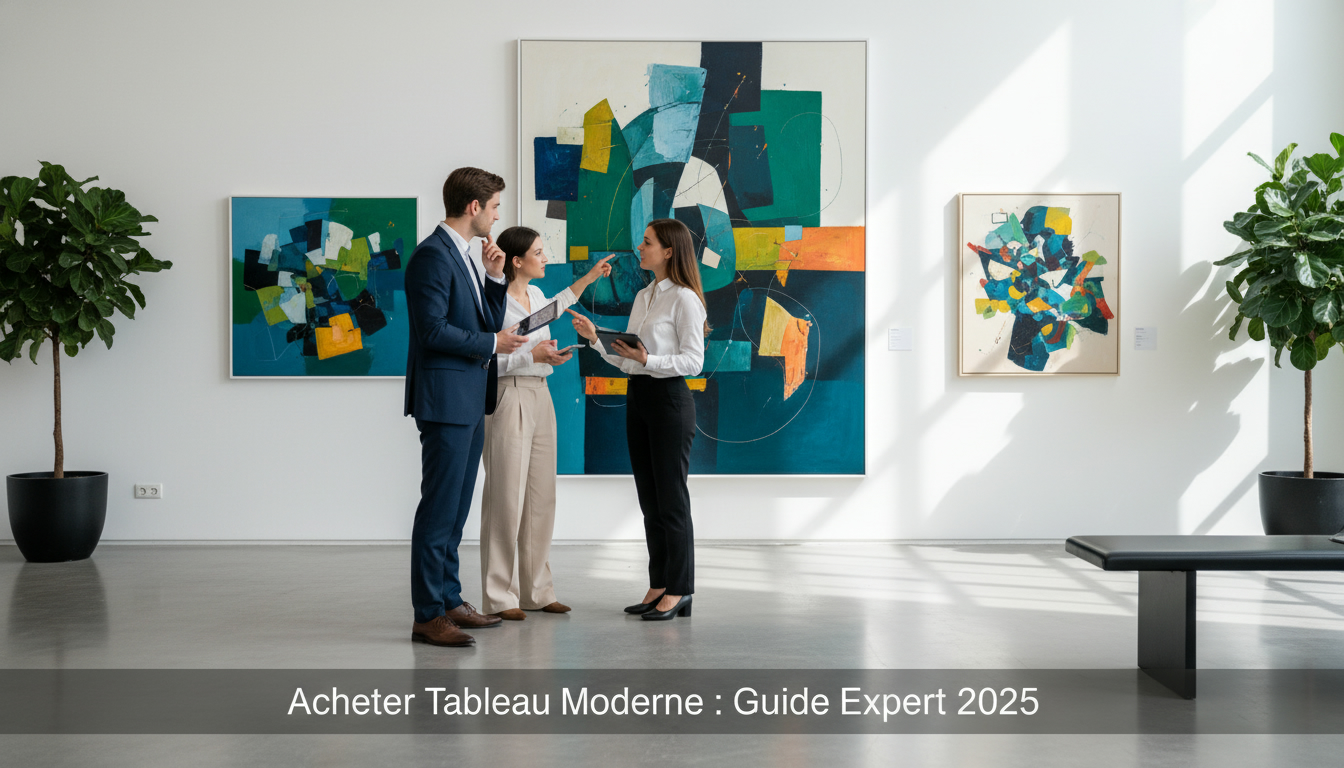 Acheter Tableau Moderne : Guide Expert 2025