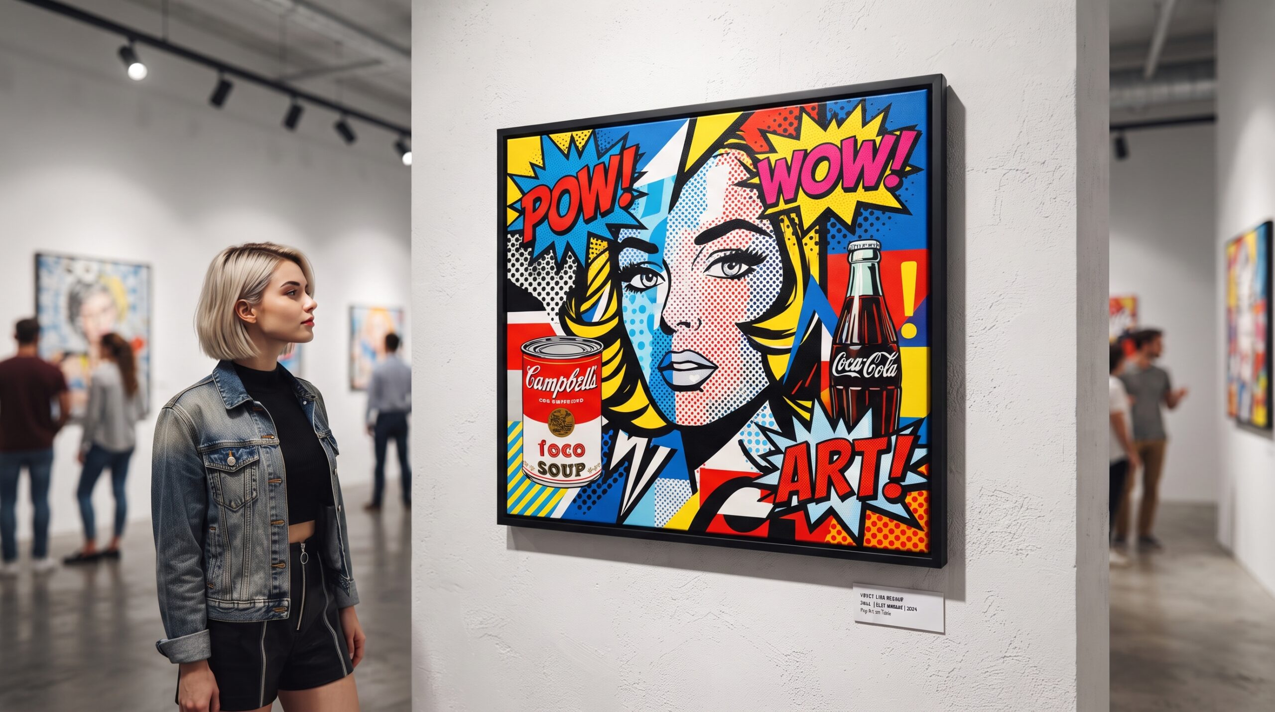 Tableau Pop Art : L’art de maîtriser les contrastes
